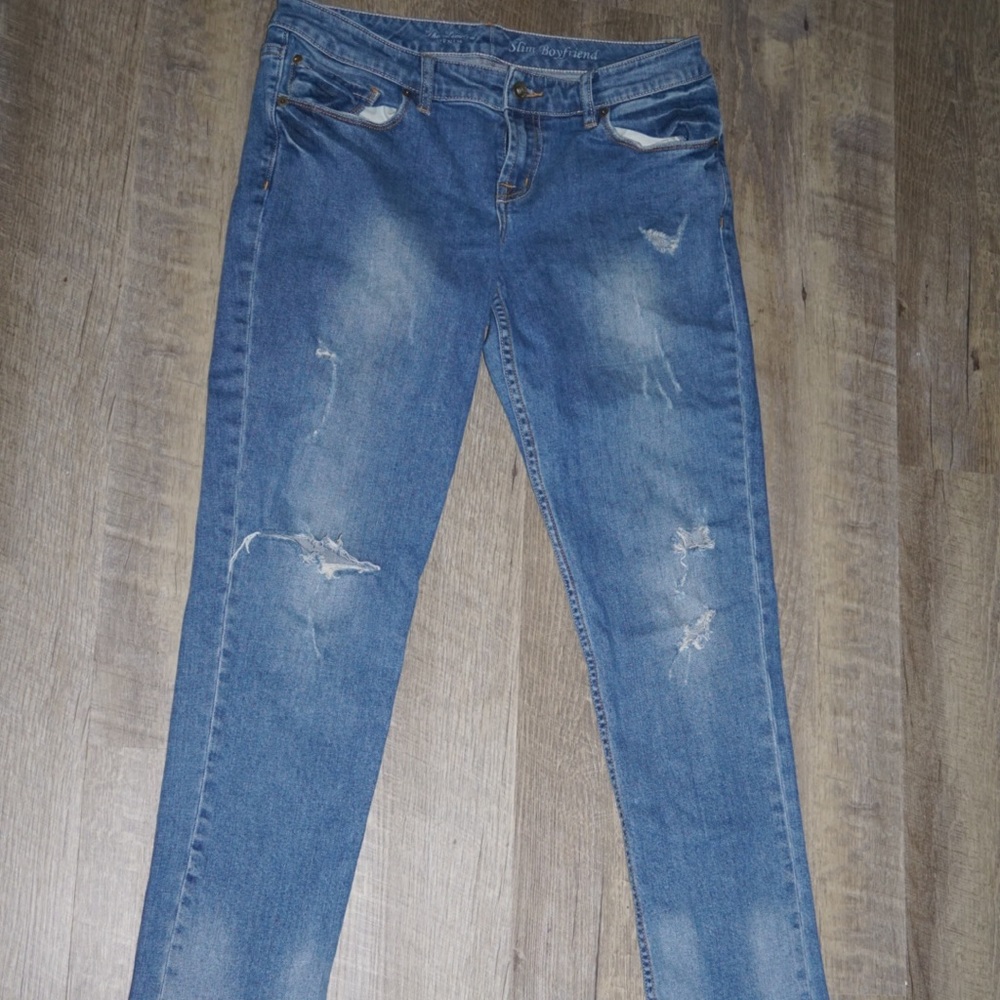 Semi Ripped Jeans